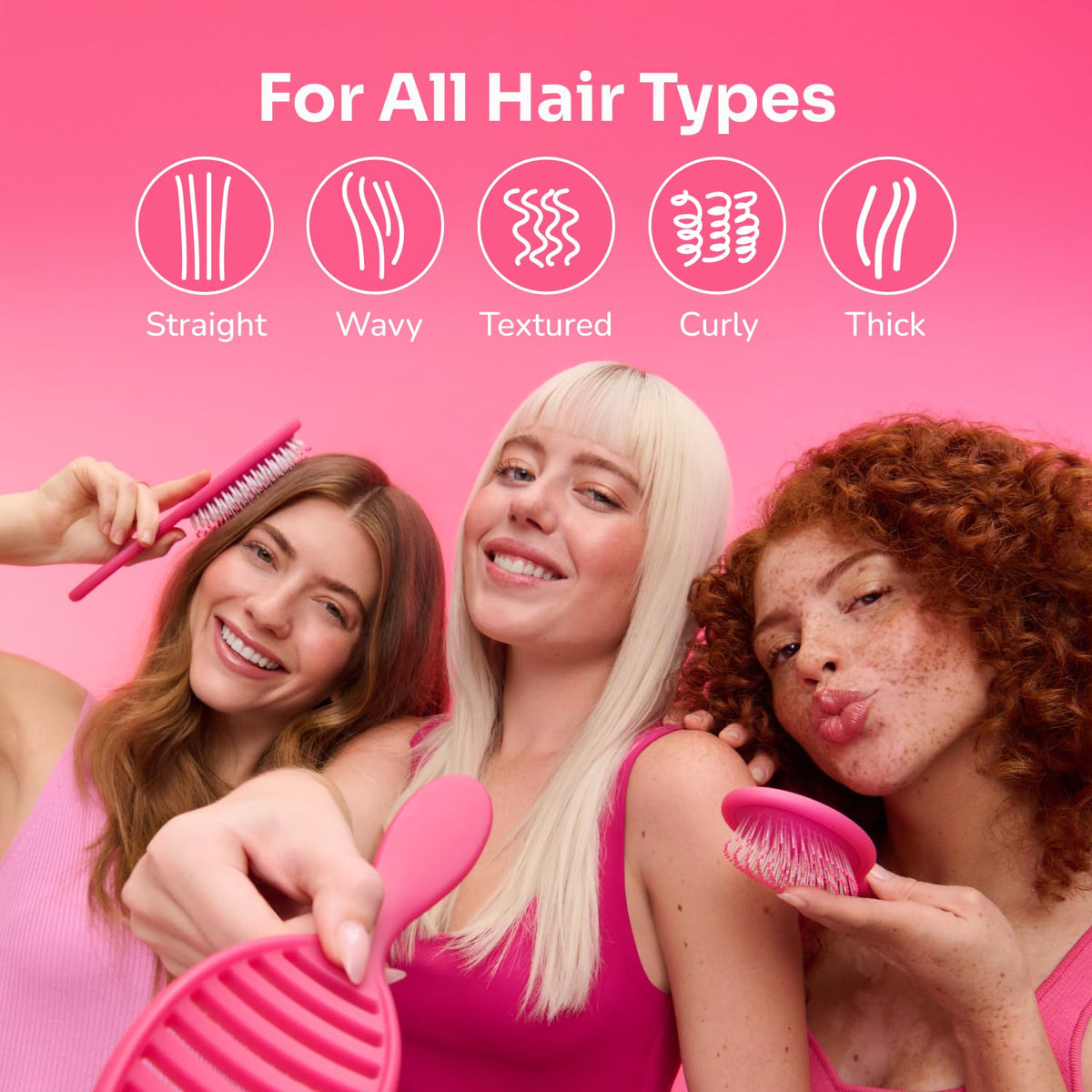 55% reduced breakage versus standard brushes