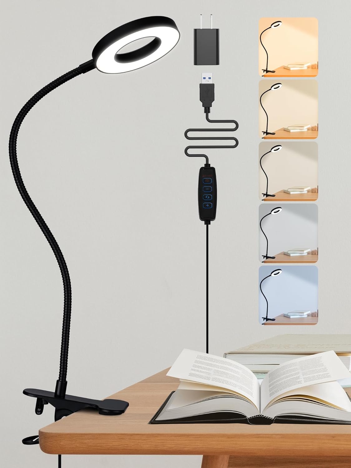 56 led beads with 550 lumen output and cri≥90 full-spectrum lighting
