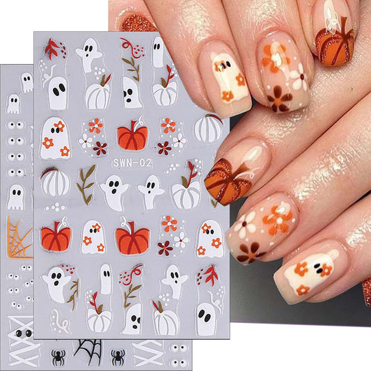 5d self-adhesive nail decals that peel and stick with tweezers