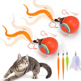 BABORUI Interactive Cat Toy Ball – Chew-Resistant Interactive Toy for Multi-Cat Homes With Curious Kittens