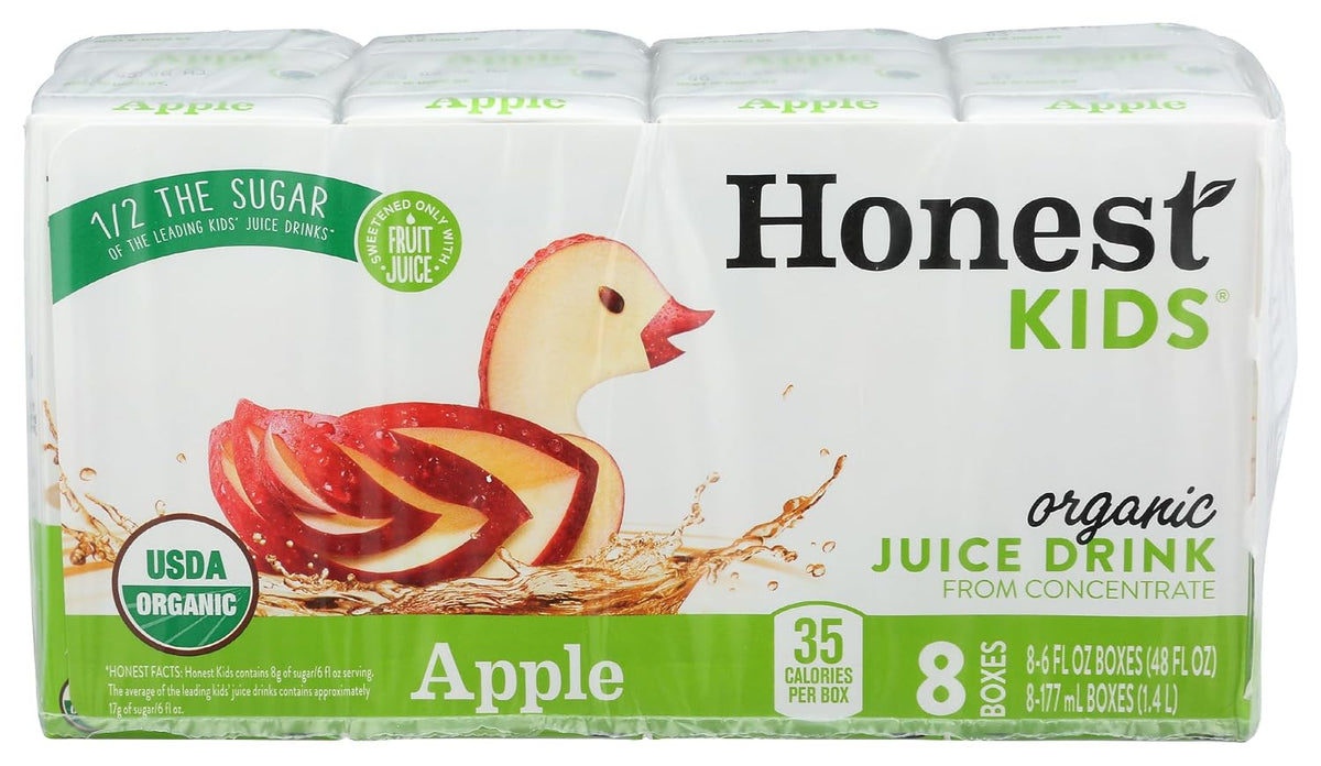 6 fl oz single-serve aseptic box packaging (no refrigeration until opened)