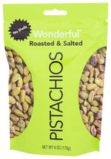 Wonderful Pistachios Roasted & Salted Shelled — Trail-Ready Snack for Hiking and Day Trips