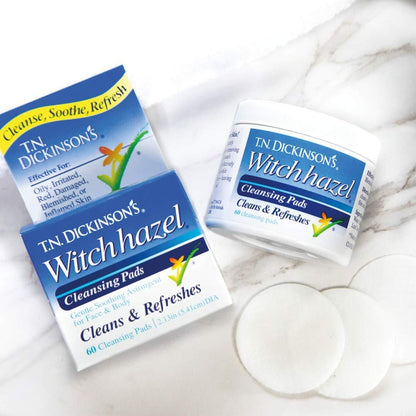 60 pre-moistened pads per jar in a travel-friendly container