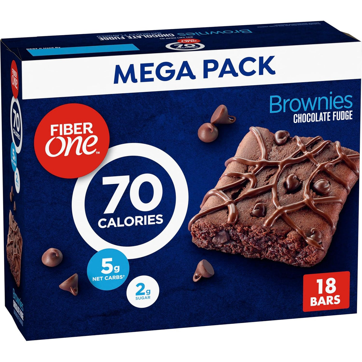 70 calories per brownie serving