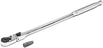 72-tooth gear mechanism delivering a 5° swing arc