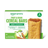 Amazon Grocery Apple Cinnamon Snack Bars – Kosher Lunchbox Treat with Whole Grain and Real Cinnamon, Pack of 4