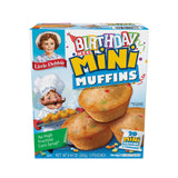 Little Debbie Birthday Cake Mini Muffins – After-School Treat for Children, Individually Wrapped