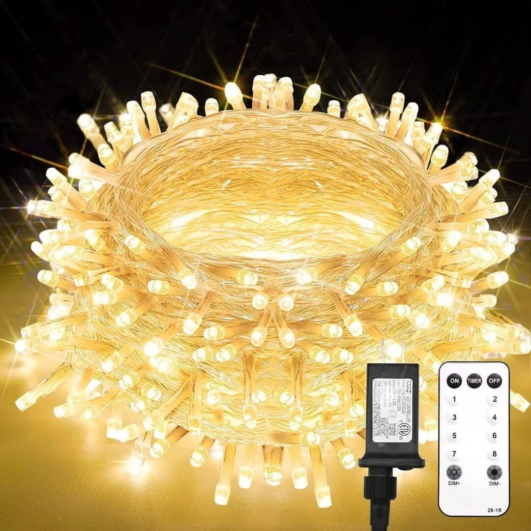 8 lighting modes with 4-level dimming (25%-100%) controlled via rf remote