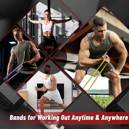 81.89-inch loop length compatible with pull-up bars, door anchors, and bodyweight drills