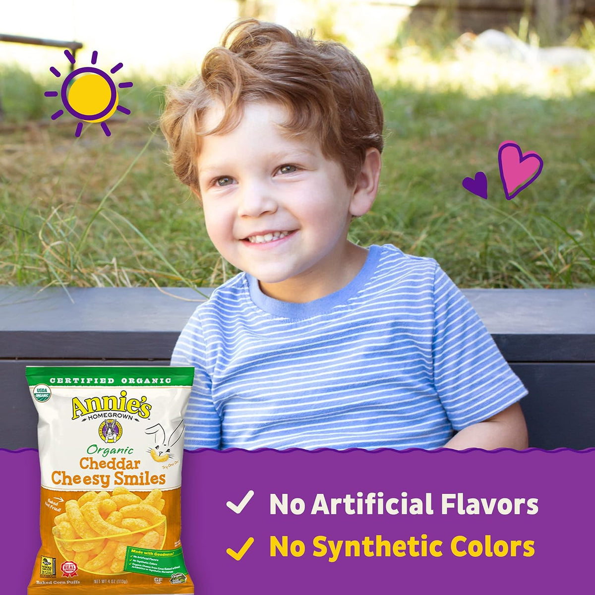 8g of whole grain per serving (contributing toward 48g daily recommended intake)