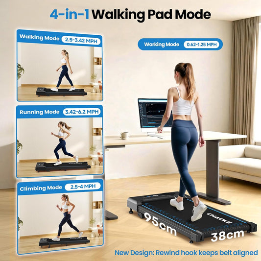 9% manual incline for hill-walking and amplified calorie burn