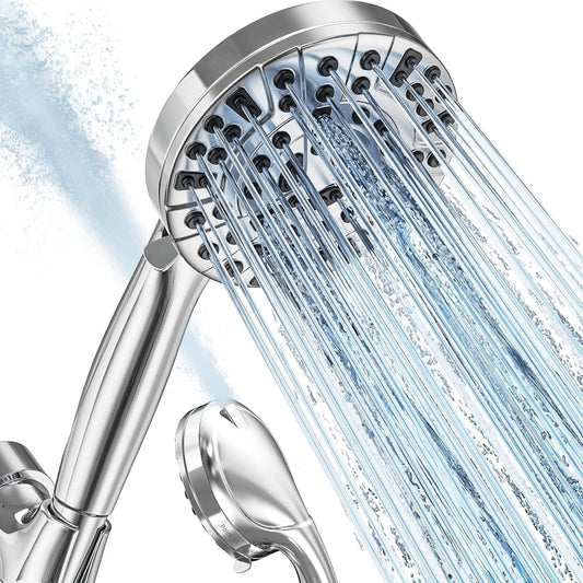 9 multi-spray settings including rain, massage, mist, eco, and pulsating massage modes