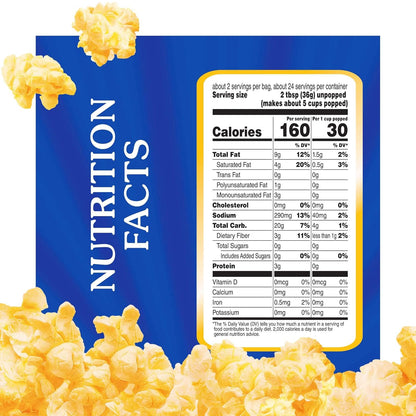 ACT II Xtreme Butter Microwave Popcorn – Safe, 3-Minute Stovetop-Free Snack for Nursery, Playroom, and Family Movie Nights