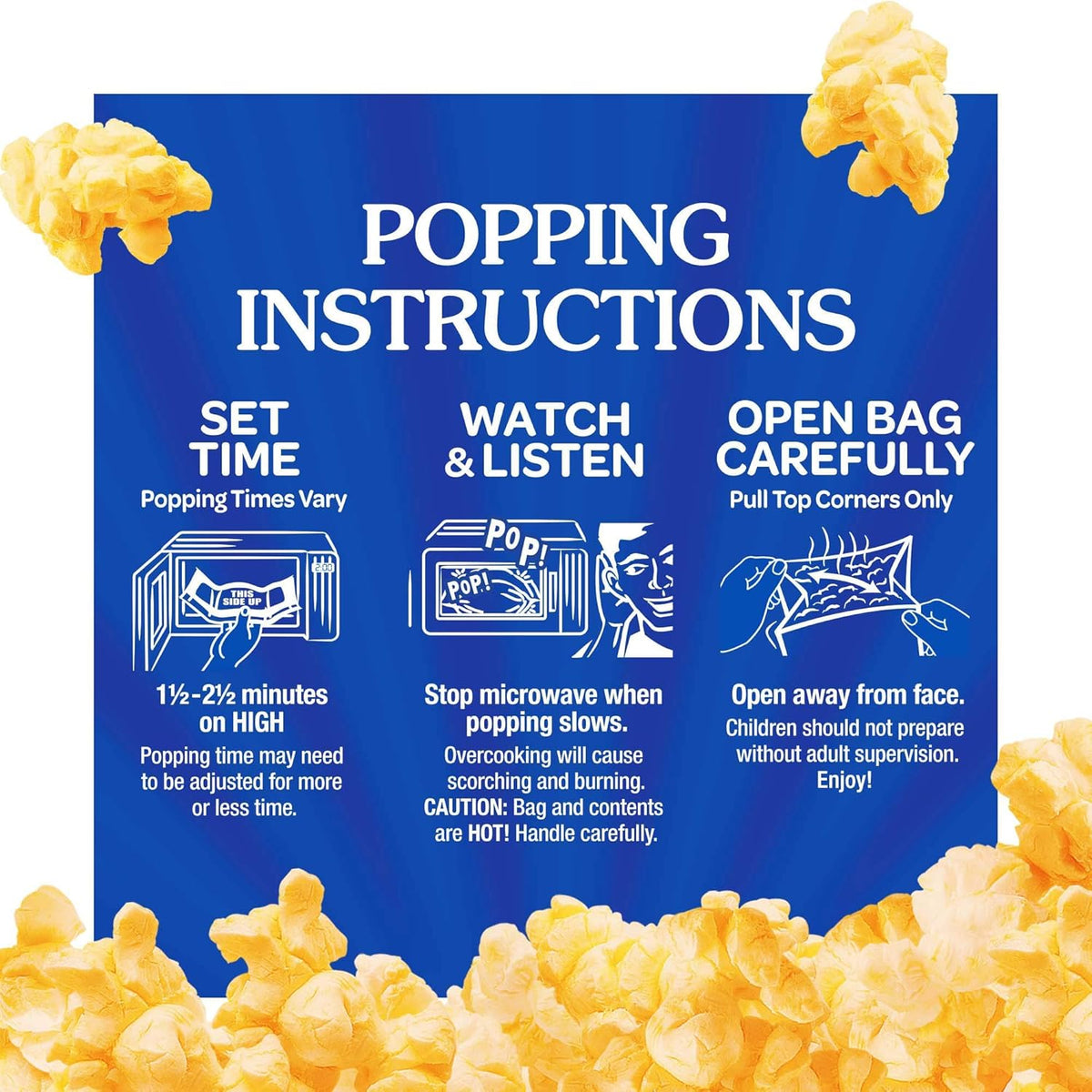 ACT II Xtreme Butter Microwave Popcorn – Safe, 3-Minute Stovetop-Free Snack for Nursery, Playroom, and Family Movie Nights