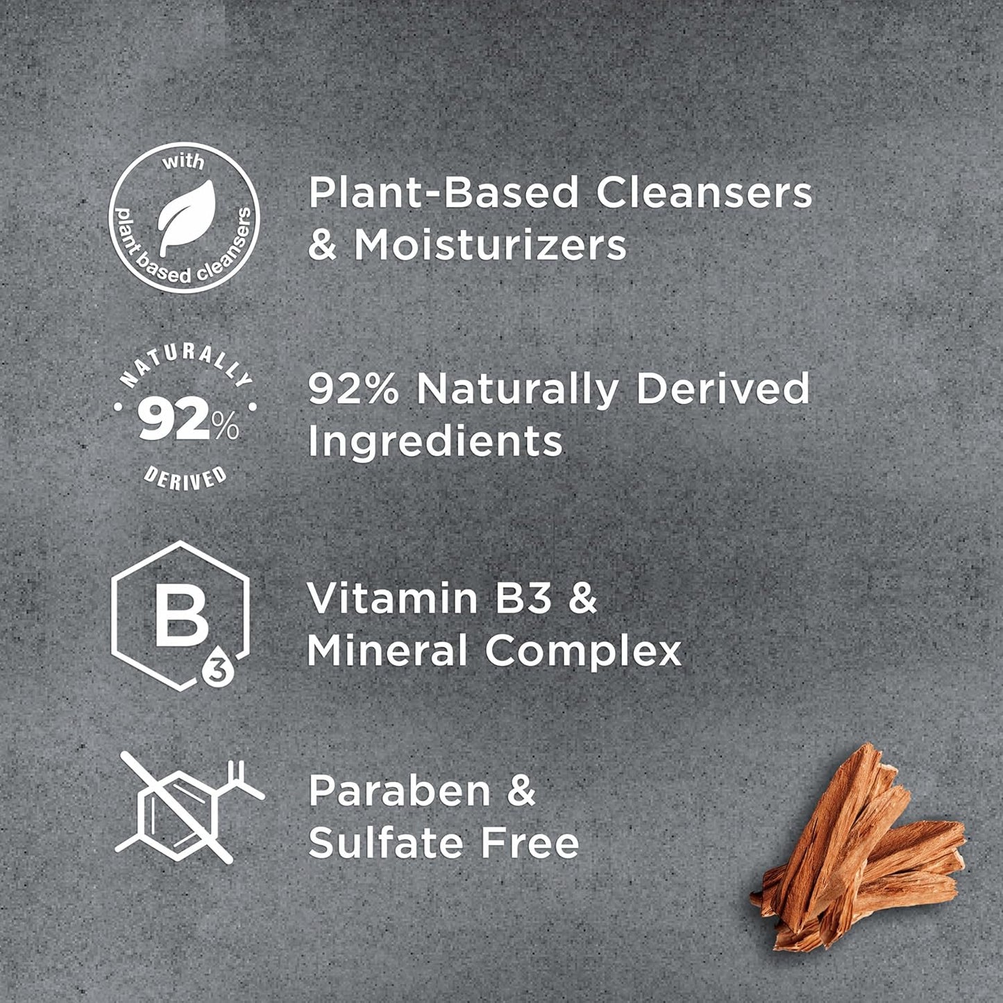 active vitamin b3, vitamin c, and mineral complex intended to nourish hair follicles