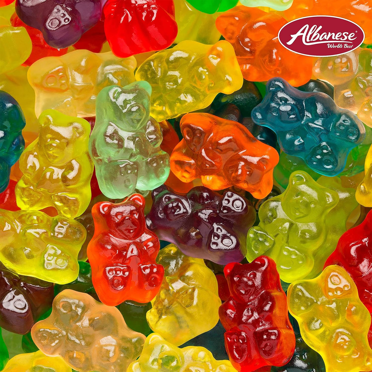 Albanese Gummi Bears Bulk Gift Bag – Festive Holiday and Housewarming Present for Friends with Dietary Restrictions