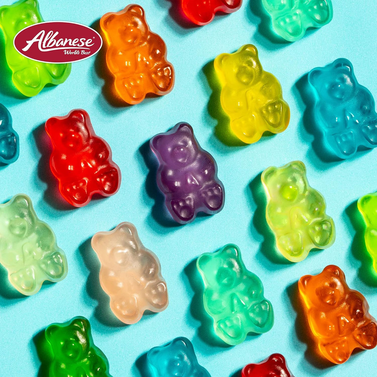 Albanese Gummi Bears Bulk Gift Bag – Festive Holiday and Housewarming Present for Friends with Dietary Restrictions