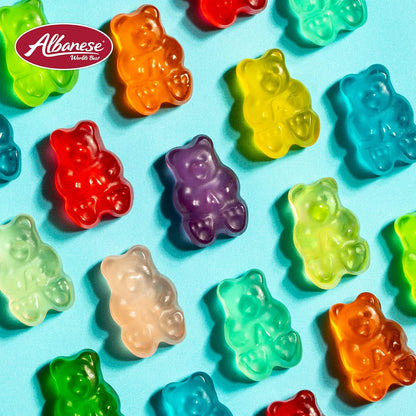 Albanese Gummi Bears Bulk Gift Bag – Festive Holiday and Housewarming Present for Friends with Dietary Restrictions
