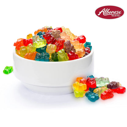 Albanese Gummi Bears Bulk Gift Bag – Festive Holiday and Housewarming Present for Friends with Dietary Restrictions