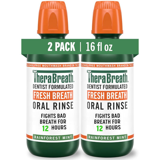 alcohol-free, ph-balanced, non-burning rainforest mint formula