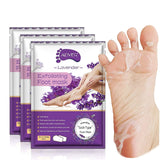 ALIVER Foot Peel Mask 3 Pack – Luxury Pampering Gift for Her, Tea Tree Foot Peel Treatment for Bridesmaid Boxes and Friend Gifting