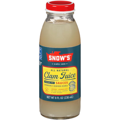 all-natural clam juice formulation