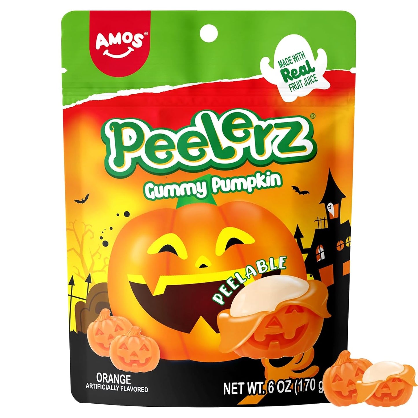 Amos 4D Body Parts Gummy Candy – Quirky Halloween Care Package Gift for College Students & Office Candy Swap
