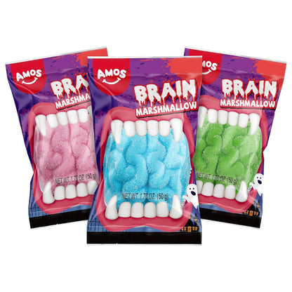 Amos 4D Body Parts Gummy Candy – Quirky Halloween Care Package Gift for College Students & Office Candy Swap