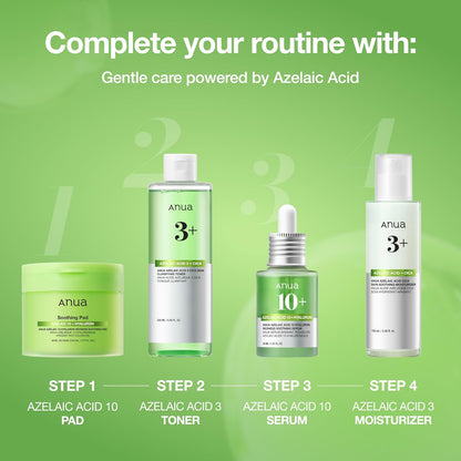 Anua Azelaic Acid 10 Hyaluron Redness Soothing Serum – Mindful Wind-Down Treatment for Sensitive, Redness-Prone Skin at the Vanity