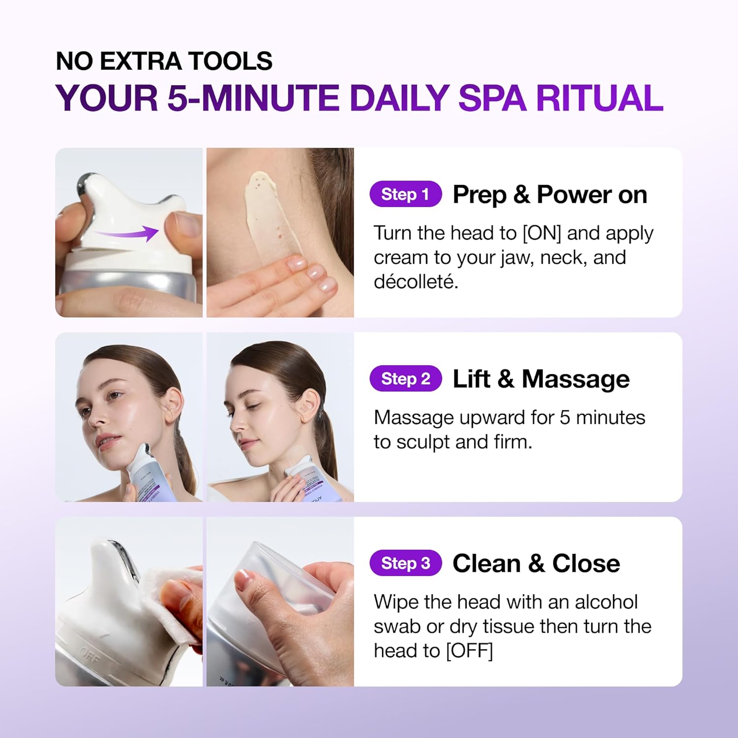 ANUA Collagen Retinol Refining Gua Sha Cream – One-Step Neck Treatment, Clutter-Free Vanity Essential