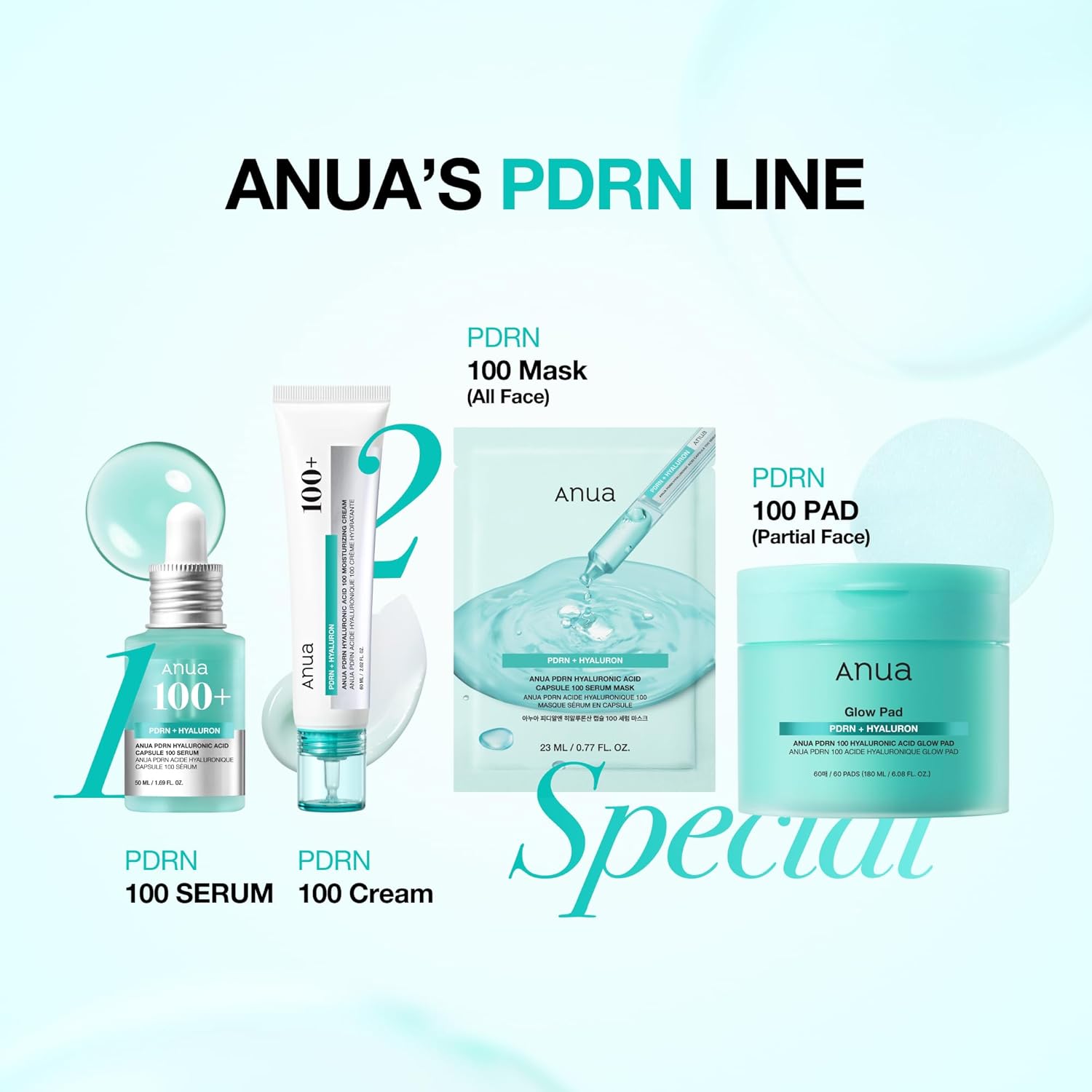Anua PDRN Hyaluronic Acid Capsule 100 Serum Mask – Thoughtful Birthday Gift for the Skincare Lover