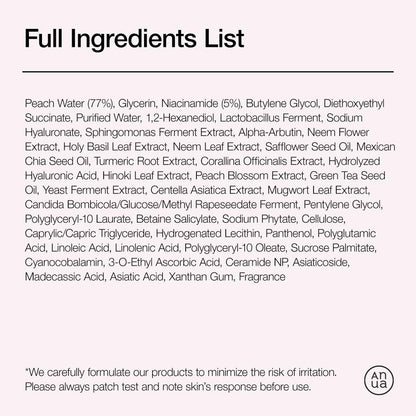 Anua Peach 70 Niacinamide Serum – Premium K-Beauty Brightening & Hydrating Serum