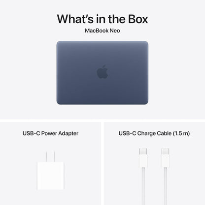 Apple MacBook Neo 13-inch Laptop for Coffee Shop Work Sessions, 16-Hour Battery Without Hunting for Outlets