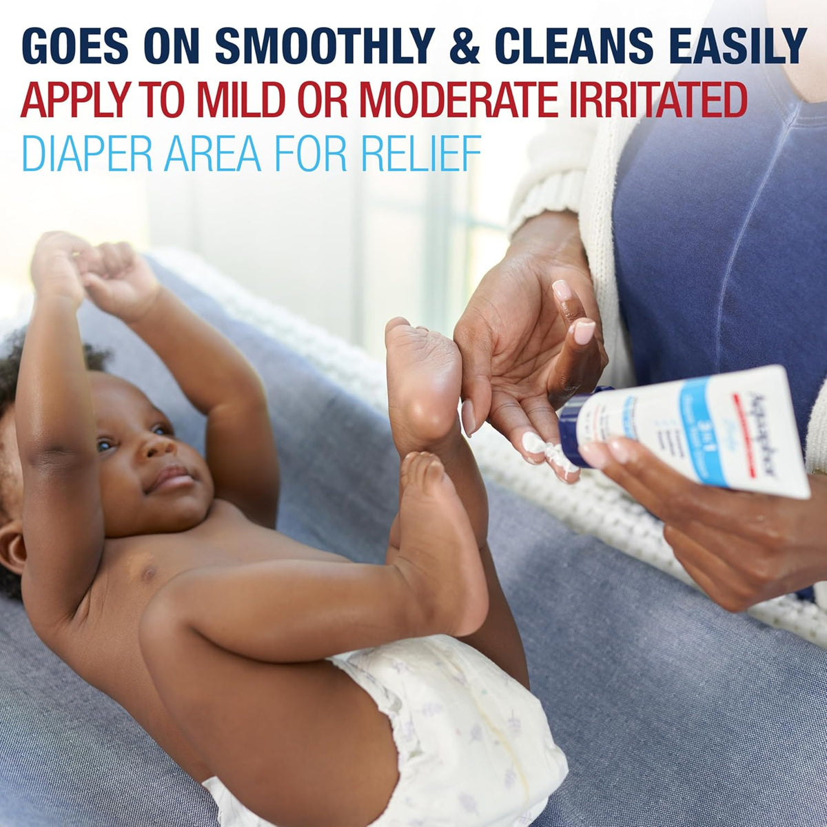 Aquaphor Baby Diaper Rash Cream – New Mom Welcome Basket Essential and Hospital Care Package Must-Have, 3.5 Oz Triple Pack