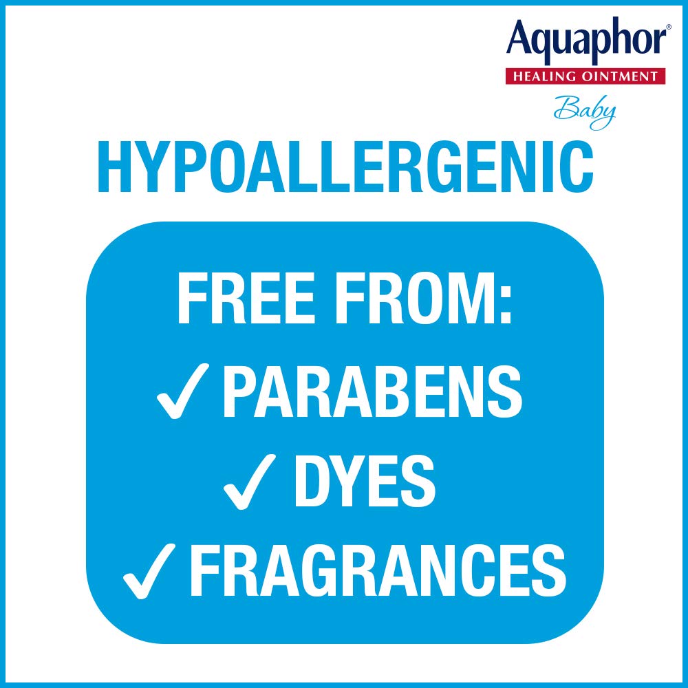 Aquaphor Baby Healing Ointment – Pediatrician-Recommended Skin Protectant for Chapped Baby Skin