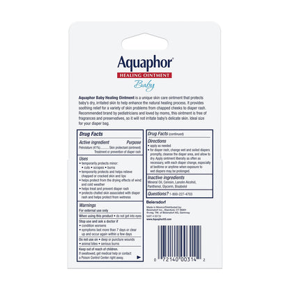 Aquaphor Baby Healing Ointment – Pediatrician-Recommended Skin Protectant for Chapped Baby Skin