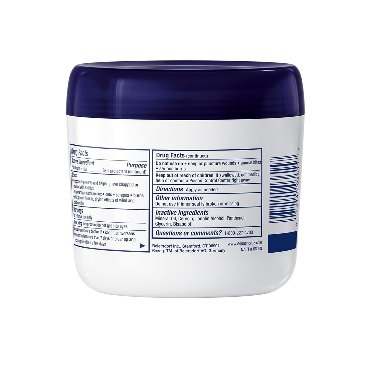 Aquaphor Children's Healing Ointment – Restorative Moisture Barrier for Winter Dry-Skin Self-Care Routines, 14 Oz