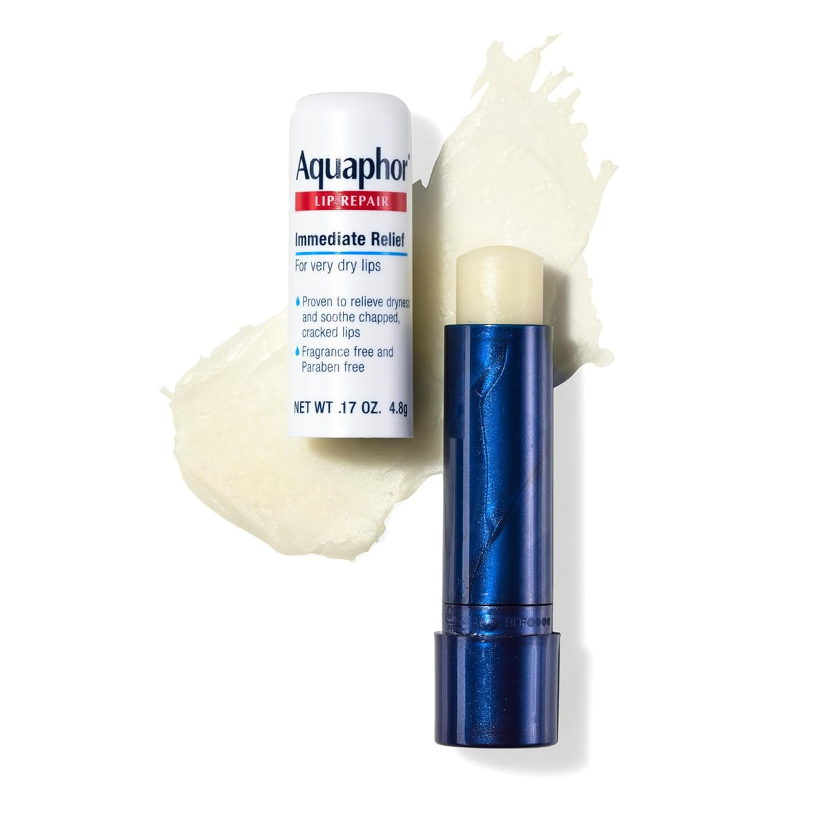 Aquaphor Lip Repair Stick – Windproof Lip Balm for Skiing, Hiking, and Winter Commutes, Pack of 2