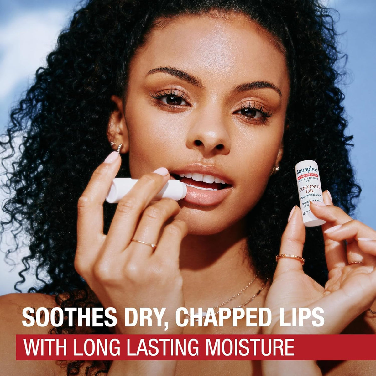 Aquaphor Naturally Inspired Lip Repair Stick – Bedside Hydration Boost for Mindful Evening Routines