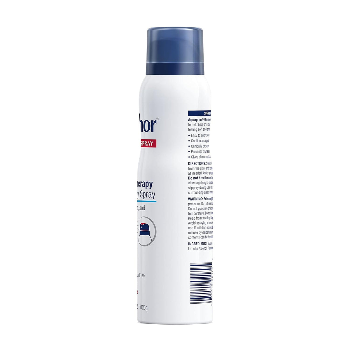 Aquaphor Ointment Body Spray – Compact After-Sun Body Care for Beach Days and Camping