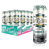AriZona Sweet Tea 22 oz Can 12 Pack – Stock-the-Fridge Sweet Tea for Conference Rooms and Team Meetings