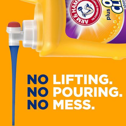 ARM & HAMMER Plus OxiClean Odor Blasters Laundry Detergent for Athletic and Gym Bag Laundry, Strong Odor Removal HE Liquid for Sports Uniforms