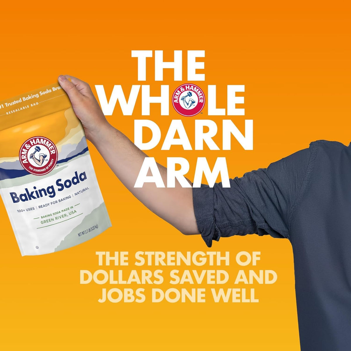 ARM & HAMMER Pure Sodium Bicarbonate, 7 Pounds — A Single Minimalist Essential Replacing Dozens of Products