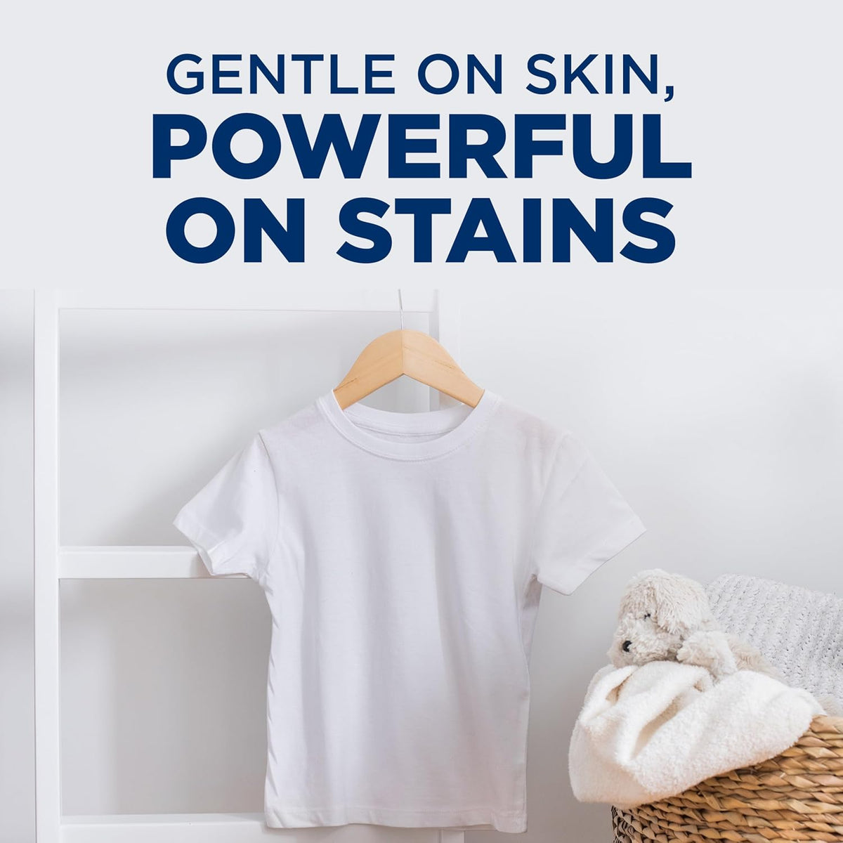 ARM & HAMMER Sensitive Skin Free & Clear Laundry Detergent – Dye-Free Fragrance-Free Wash for Asthma and Fragrance-Sensitive Family