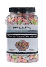 Medley Hills Farm Dehydrated Marshmallows in Keepsake Container – Thoughtful Gourmet Gift for Hot Chocolate Lovers