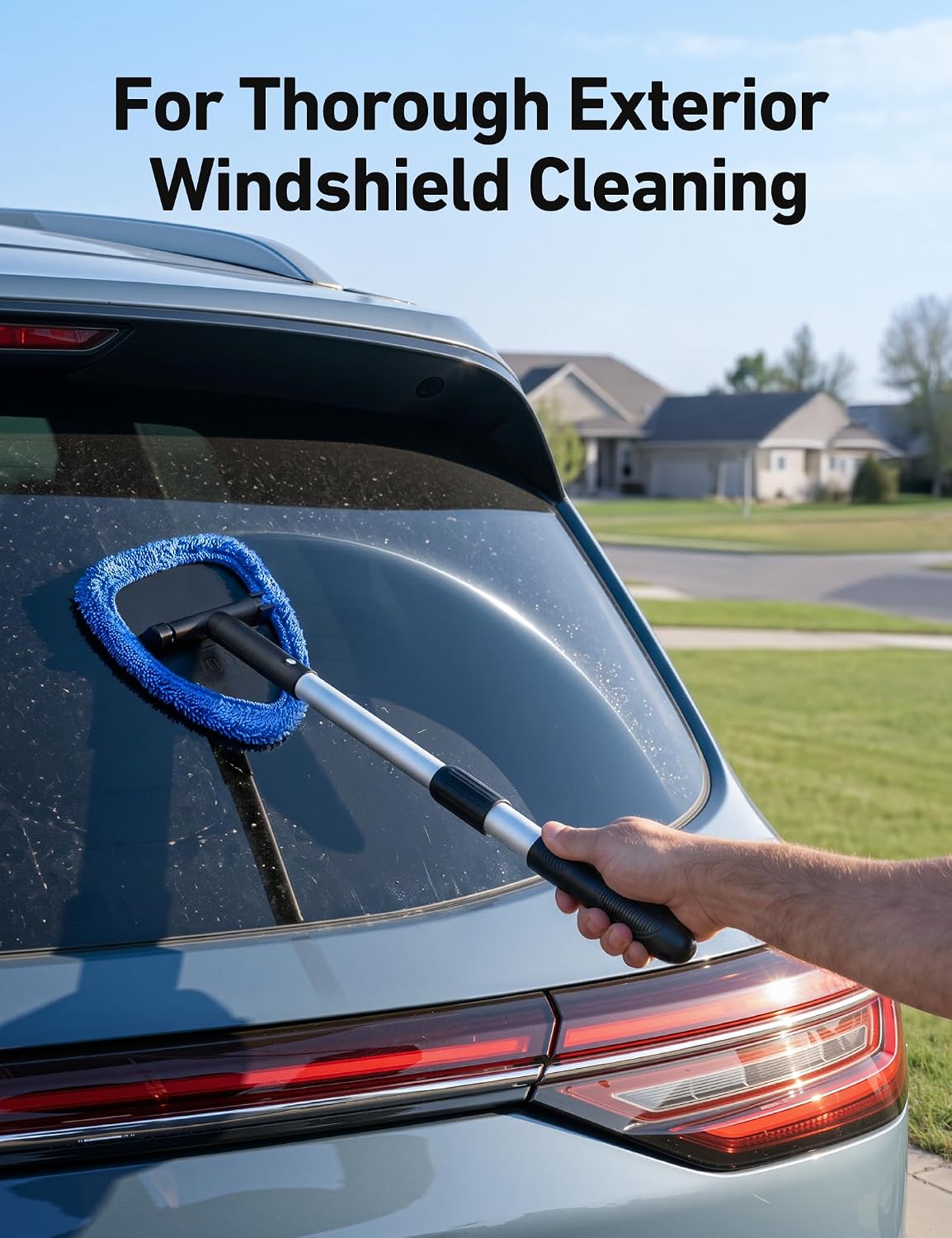 AstroAI Telescoping Windshield Cleaner – Housewarming Gift for New Car Owners and SUV Enthusiasts
