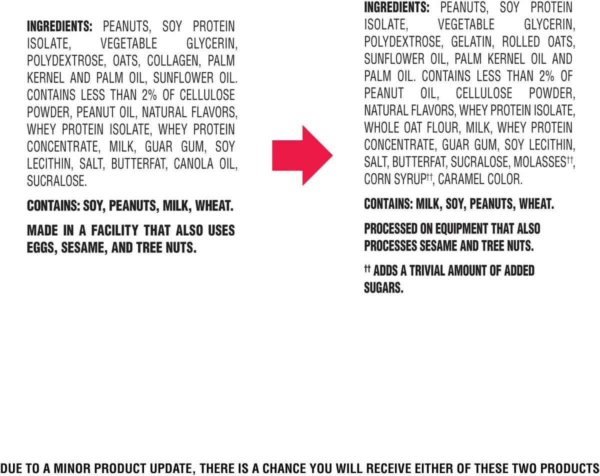 Atkins Peanut Butter Granola Protein Bar – Trail-Ready Snack for Hiking Adventures, 12-Count Carton