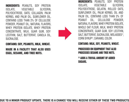 Atkins Peanut Butter Granola Protein Bar – Trail-Ready Snack for Hiking Adventures, 12-Count Carton