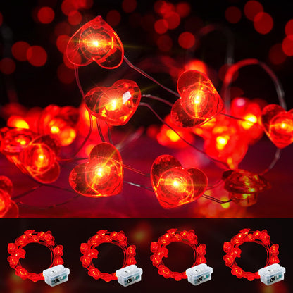 Aurora Glow Fairy Lights 7ft Copper Wire String Lights Battery Operated for Bedroom Aesthetic and Cozy Living Room Decor
