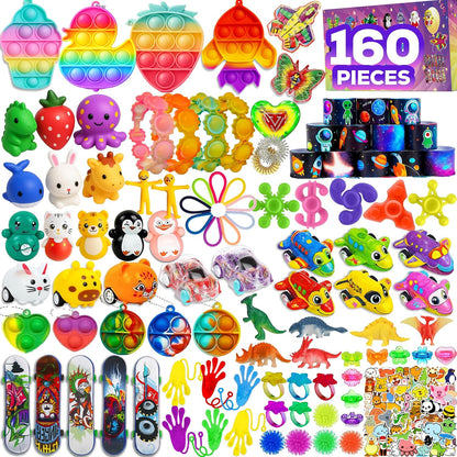 AuroTrends Fidget Toy Bulk Variety for Educators Daycare Quiet Time Activities and Indoor Recess Engagement